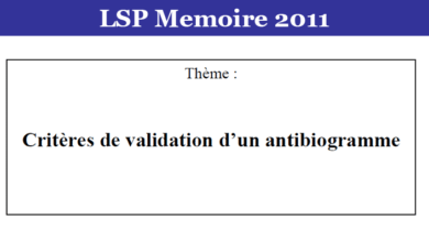 Photo of Critères de validation d’un antibiogramme