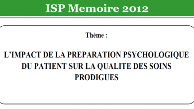 Photo of L’IMPACT DE LA PREPARATION PSYCHOLOGIQUE DU PATIENT SUR LA QUALITE DES SOINS PRODIGUES