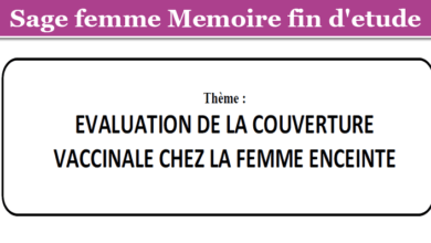 Photo of EVALUATION DE LA COUVERTURE VACCINALE CHEZ LA FEMME ENCEINTE
