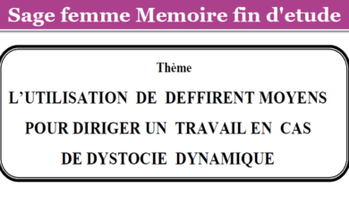 Photo of L’UTILISATION DE DEFFIRENT MOYENS POUR DIRIGER UN TRAVAIL EN CAS DE DYSTOCIE DYNAMIQUE