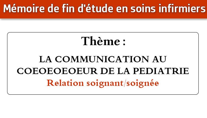 Communication Relation Soignant Soigne